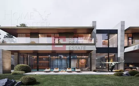 2-этажный коттедж 1 800 м² без отделки