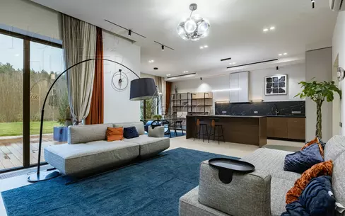 2-этажный коттедж 385 м² с отделкой