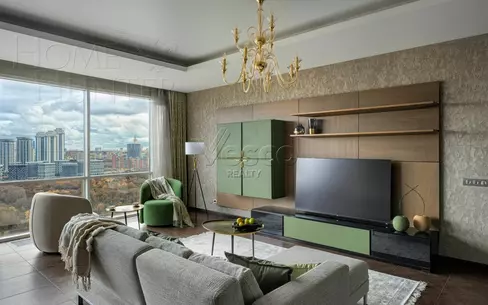 5-КОМН. КВАРТИРА С ОТДЕЛКОЙ 212 М² НА 27 ЭТАЖЕ