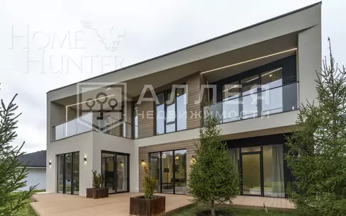 2-этажный коттедж 348 м² с отделкой