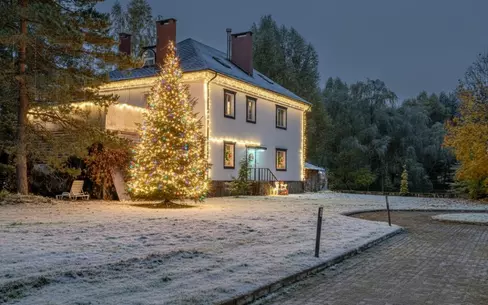 2-этажный коттедж 375 м² с отделкой