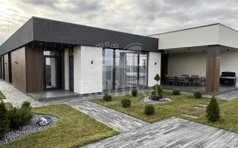 1-этажный коттедж 200 м² с отделкой