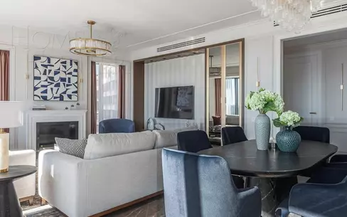 4-КОМН. КВАРТИРА С ОТДЕЛКОЙ 143 М² НА 18 ЭТАЖЕ