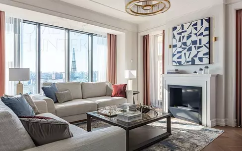 4-КОМН. КВАРТИРА С ОТДЕЛКОЙ 143 М² НА 18 ЭТАЖЕ