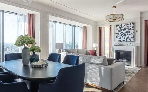 4-КОМН. КВАРТИРА С ОТДЕЛКОЙ 143 М² НА 18 ЭТАЖЕ