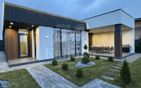 1-этажный коттедж 200 м² с отделкой