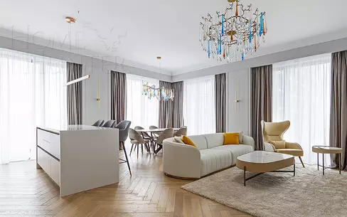 5-КОМН. КВАРТИРА С ОТДЕЛКОЙ 159 М² НА 23 ЭТАЖЕ