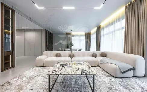 2-этажный коттедж 303 м² с отделкой