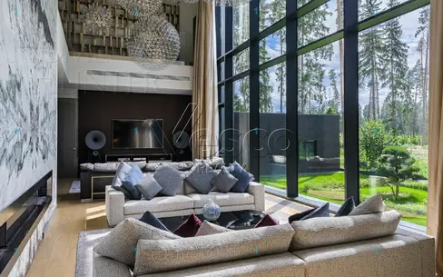 3-этажный коттедж 1 975 м² с отделкой