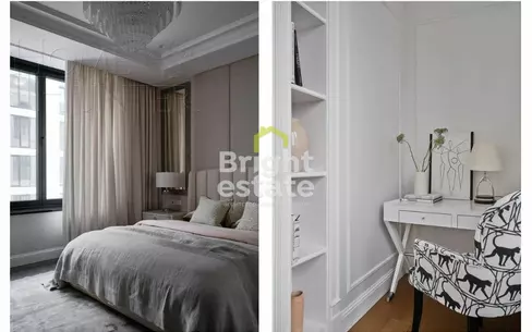 3-КОМН. АПАРТАМЕНТЫ С ОТДЕЛКОЙ 121.6 М² НА 12 ЭТАЖЕ