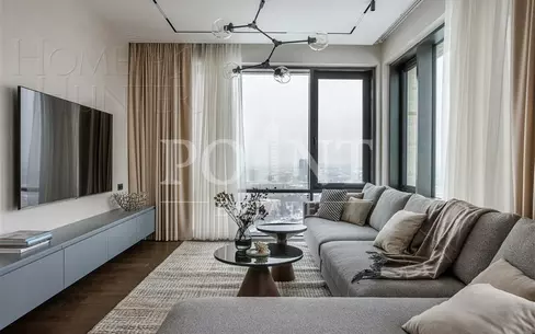 4-КОМН. КВАРТИРА С ОТДЕЛКОЙ 141.2 М² НА 39 ЭТАЖЕ