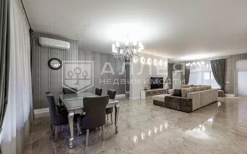 1-этажный коттедж 320 м² с отделкой