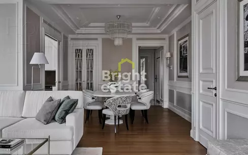 3-КОМН. АПАРТАМЕНТЫ С ОТДЕЛКОЙ 121.6 М² НА 12 ЭТАЖЕ