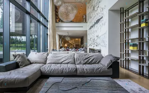 3-этажный коттедж 1 975 м² с отделкой