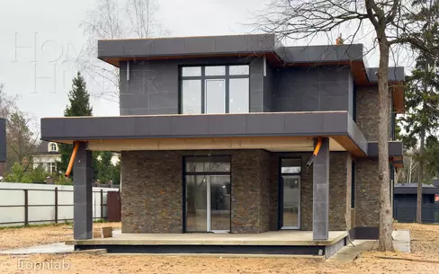 2-этажный коттедж 360 м² без отделки