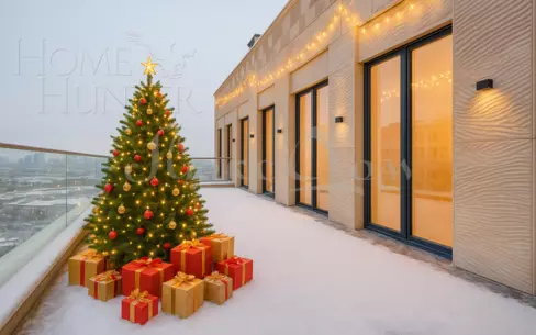 4-КОМН. ПЕНТХАУС С ОТДЕЛКОЙ 311 М² НА 16 ЭТАЖЕ