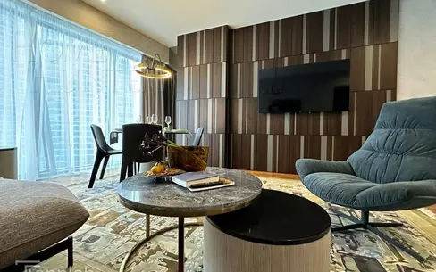 2-КОМН. АПАРТАМЕНТЫ С ОТДЕЛКОЙ 95.4 М² НА 30 ЭТАЖЕ