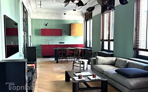 2-КОМН. АПАРТАМЕНТЫ С ОТДЕЛКОЙ 110 М² НА 5 ЭТАЖЕ