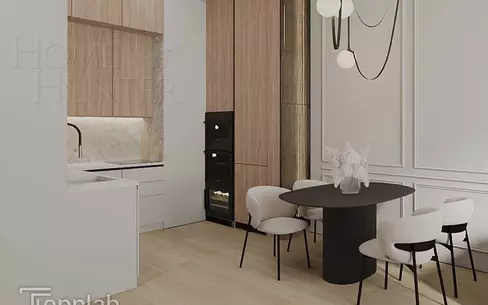 3-КОМН. ПЕНТХАУС С ОТДЕЛКОЙ 69 М² НА 20 ЭТАЖЕ