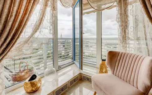 2-КОМН. КВАРТИРА С ОТДЕЛКОЙ 109.5 М² НА 29 ЭТАЖЕ