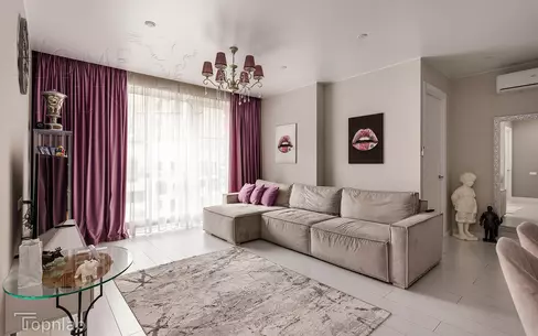 3-КОМН. КВАРТИРА С ОТДЕЛКОЙ 80 М² НА 5 ЭТАЖЕ