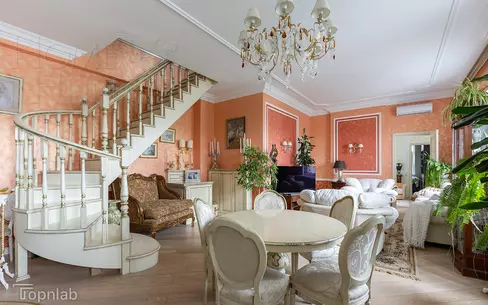 2-УРОВНЕВАЯ КВАРТИРА С ОТДЕЛКОЙ 129.3 М² НА 7 ЭТАЖЕ