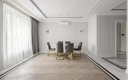 2-КОМН. КВАРТИРА С ОТДЕЛКОЙ 70 М² НА 6 ЭТАЖЕ