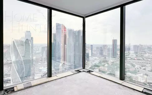 2-КОМН. АПАРТАМЕНТЫ БЕЗ ОТДЕЛКИ 68 М² НА 55 ЭТАЖЕ