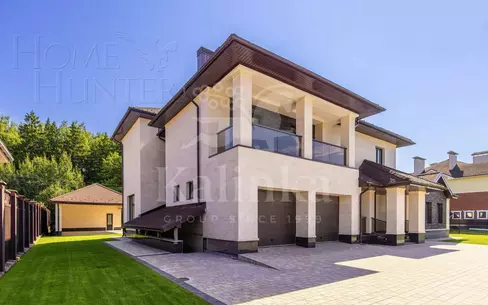 2-этажный коттедж 600 м² без отделки