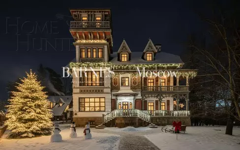 3-этажный коттедж 697 м² с отделкой