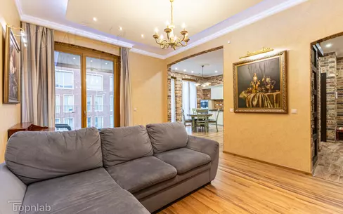 2-КОМН. КВАРТИРА С ОТДЕЛКОЙ 100 М² НА 6 ЭТАЖЕ