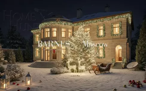 2-этажный коттедж 1 400 м² с отделкой