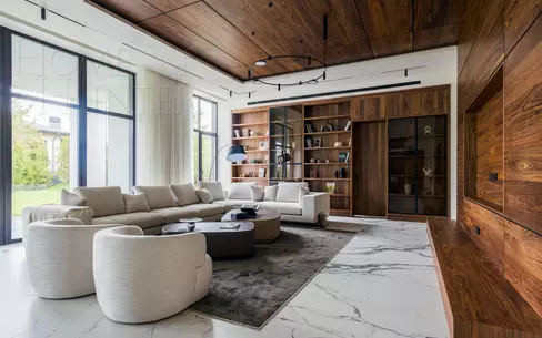 2-этажный коттедж 731 м² с отделкой