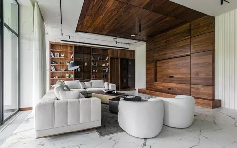 2-этажный коттедж 731 м² с отделкой