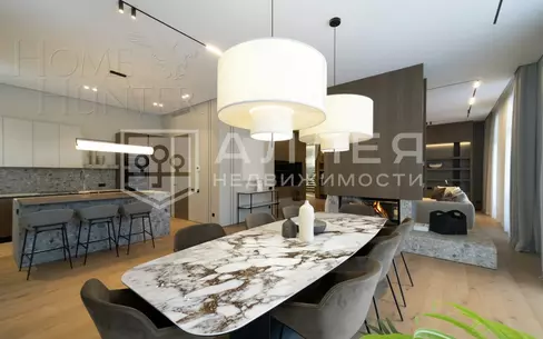 2-этажный коттедж 800 м² с отделкой