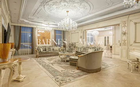 2-УРОВНЕВЫЙ ПЕНТХАУС С ОТДЕЛКОЙ 700 М² НА 12 ЭТАЖЕ