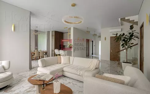 2-этажный коттедж 350 м² с отделкой