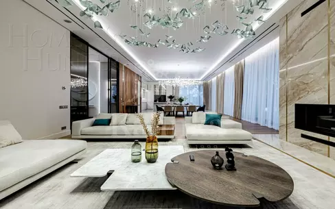 2-этажный коттедж 1 350 м² с отделкой