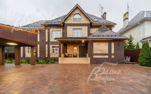 2-этажный коттедж 480 м² с отделкой