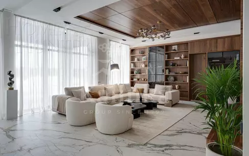 2-этажный коттедж 437.2 м² с отделкой