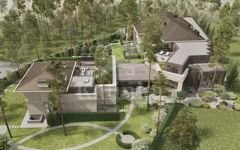 2-этажный коттедж 3 748 м² без отделки