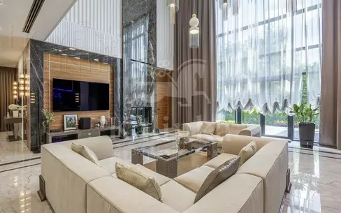 3-этажный коттедж 1 206 м² с отделкой