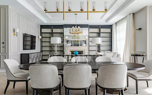 2-этажный коттедж 863 м² с отделкой