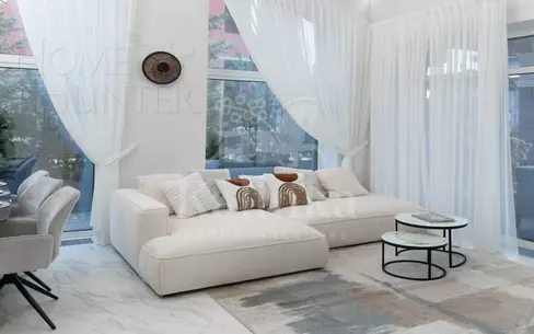 1-этажный коттедж 165 м² с отделкой