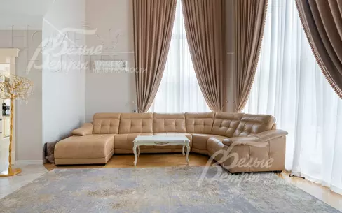 2-этажный коттедж 480 м² с отделкой