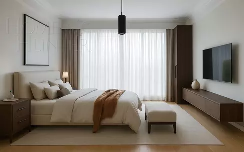 1-КОМН. КВАРТИРА С ОТДЕЛКОЙ 45 М² НА 8 ЭТАЖЕ