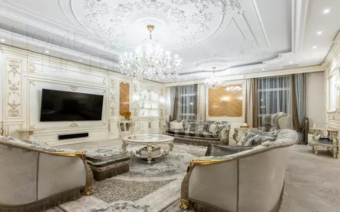 2-УРОВНЕВЫЙ ПЕНТХАУС С ОТДЕЛКОЙ 700 М² НА 12 ЭТАЖЕ