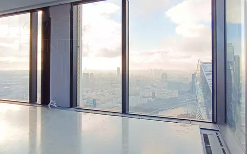 2-КОМН. АПАРТАМЕНТЫ БЕЗ ОТДЕЛКИ 68 М² НА 55 ЭТАЖЕ