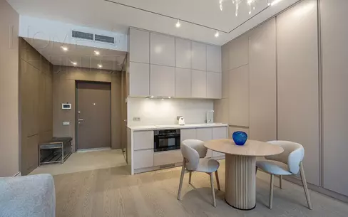 1-КОМН. АПАРТАМЕНТЫ С ОТДЕЛКОЙ 34.1 М² НА 2 ЭТАЖЕ