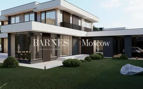 2-этажный коттедж 430 м² без отделки